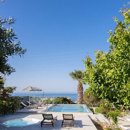 Queen'S Gem Luxury Villa - Heated Jacuzzi & Pool Hersonissos  Luaran gambar