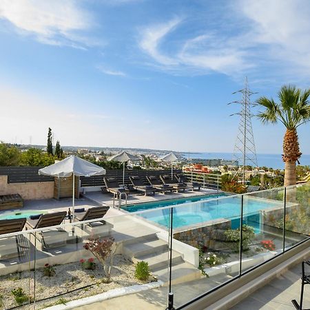 Queen'S Gem Luxury Villa - Heated Jacuzzi & Pool Hersonissos  Luaran gambar