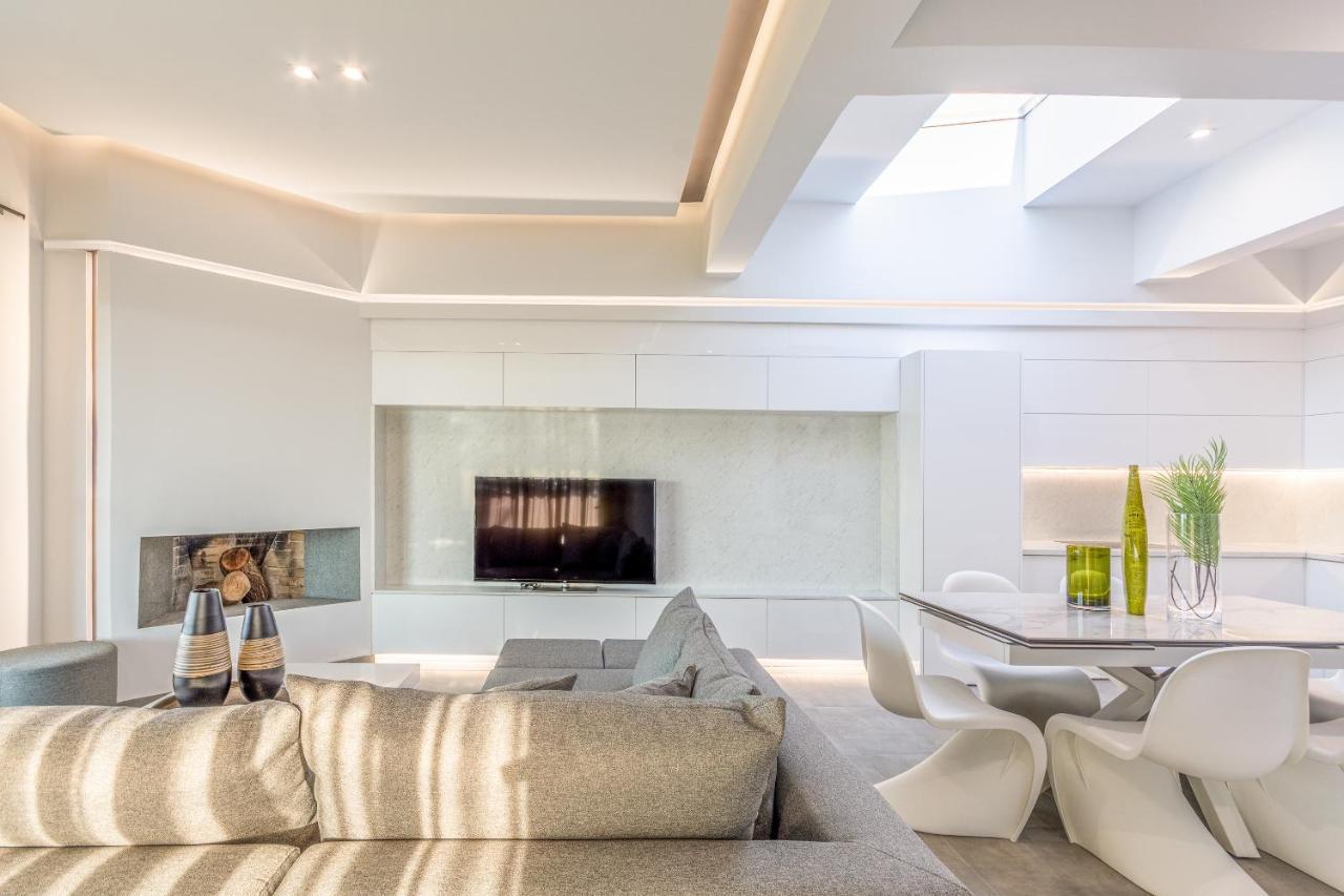 Queen'S Gem Luxury Villa - Heated Jacuzzi & Pool Hersonissos  Luaran gambar