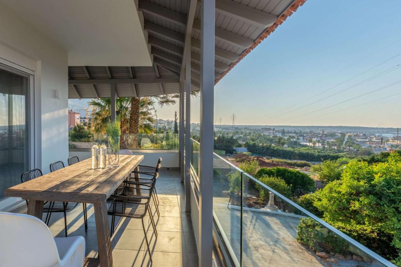 Queen'S Gem Luxury Villa - Heated Jacuzzi & Pool Hersonissos  Luaran gambar
