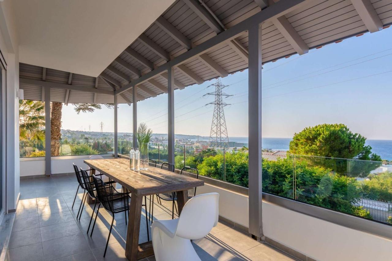 Queen'S Gem Luxury Villa - Heated Jacuzzi & Pool Hersonissos  Luaran gambar
