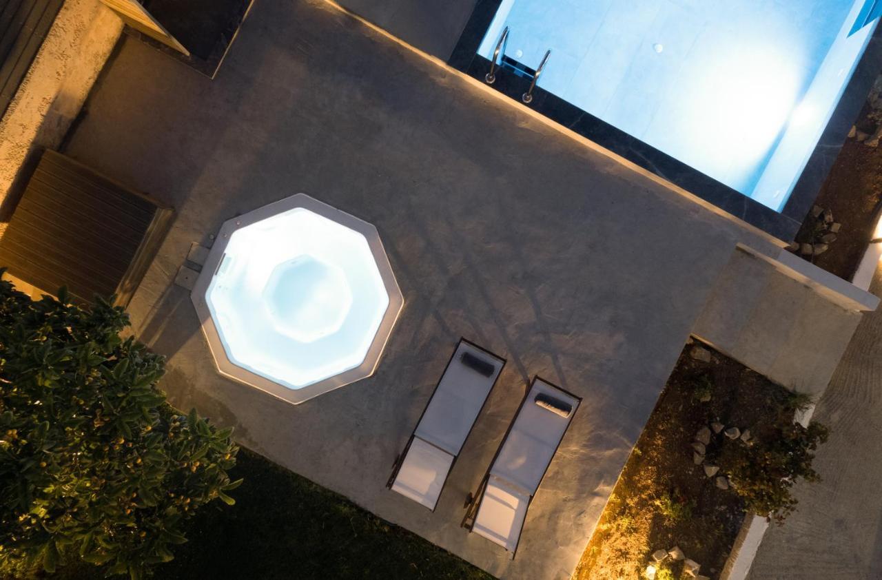 Queen'S Gem Luxury Villa - Heated Jacuzzi & Pool Hersonissos  Luaran gambar