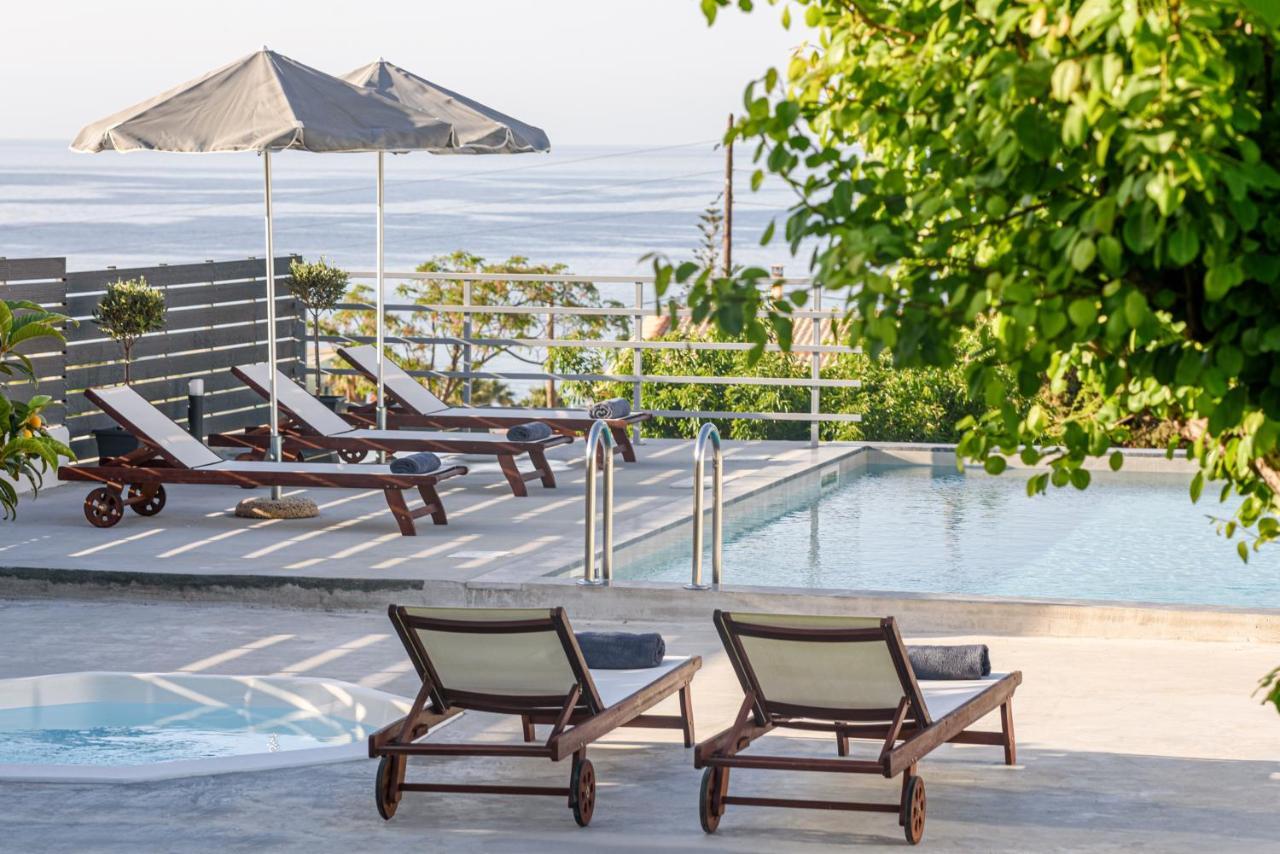 Queen'S Gem Luxury Villa - Heated Jacuzzi & Pool Hersonissos  Luaran gambar