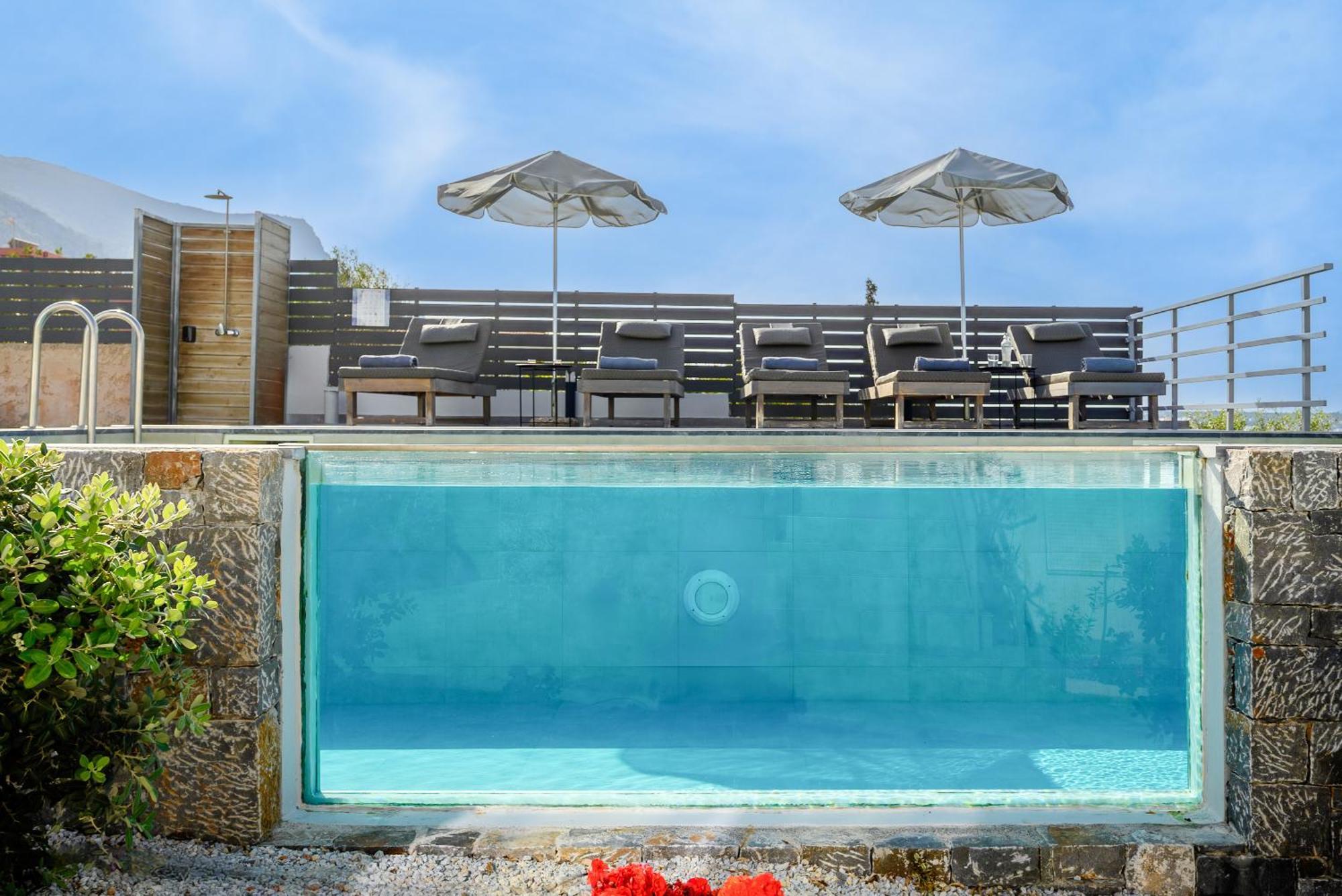 Queen'S Gem Luxury Villa - Heated Jacuzzi & Pool Hersonissos  Luaran gambar