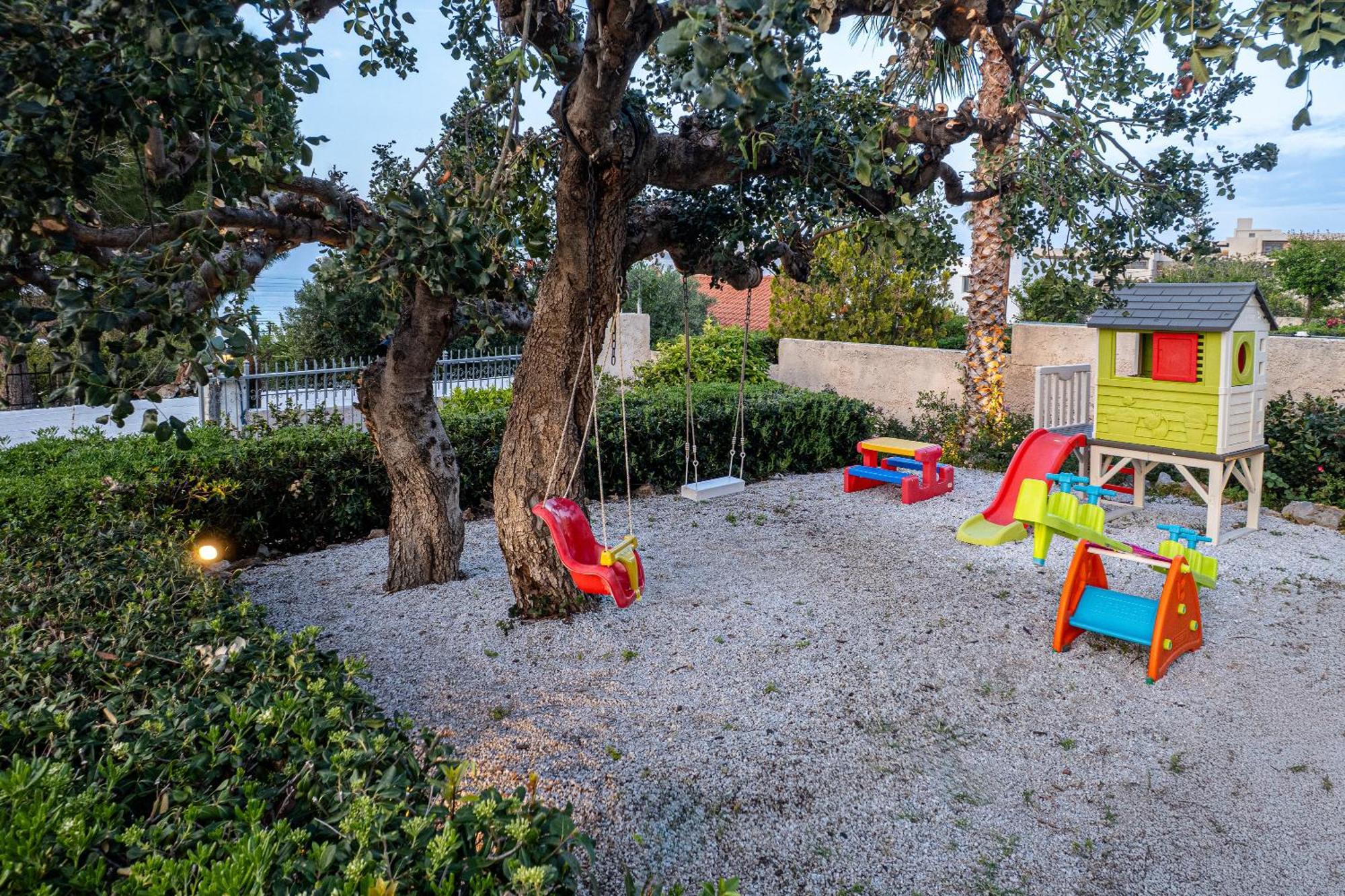 Queen'S Gem Luxury Villa - Heated Jacuzzi & Pool Hersonissos  Luaran gambar